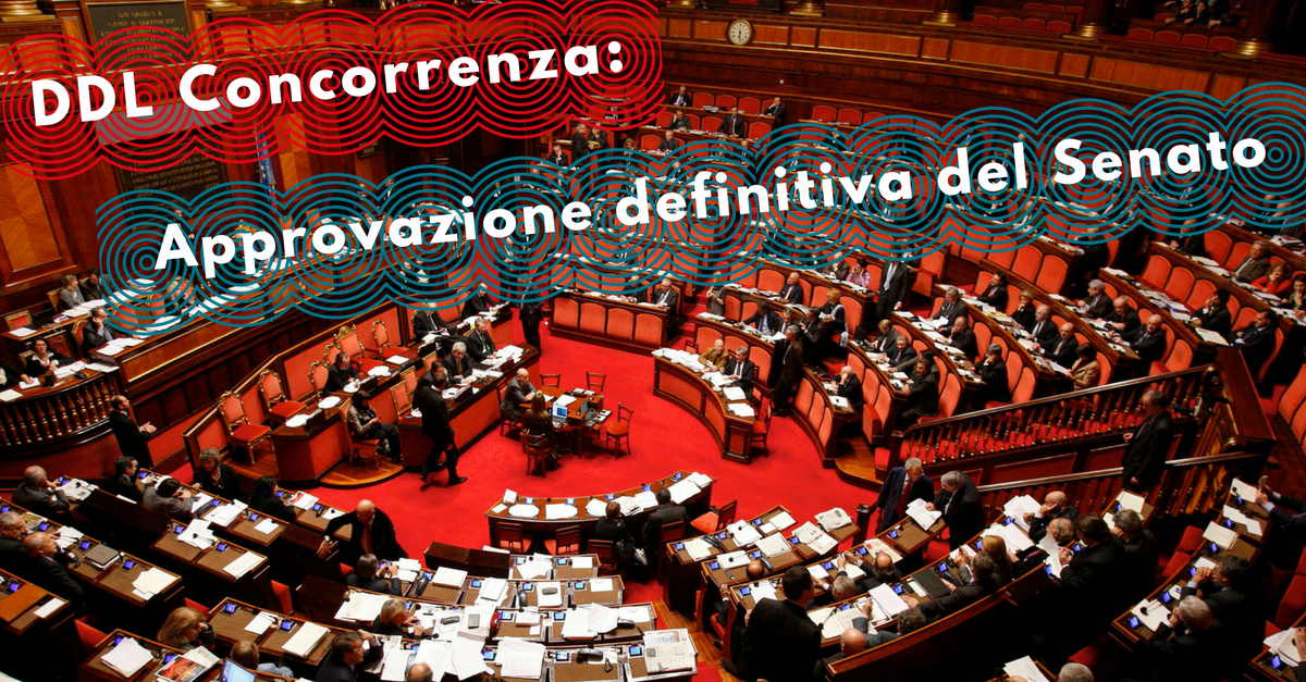 DDL Concorrenza: Approvazione Definitiva Del Senato - Commercity Blog